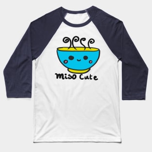Miso Cutie Bowl Baseball T-Shirt